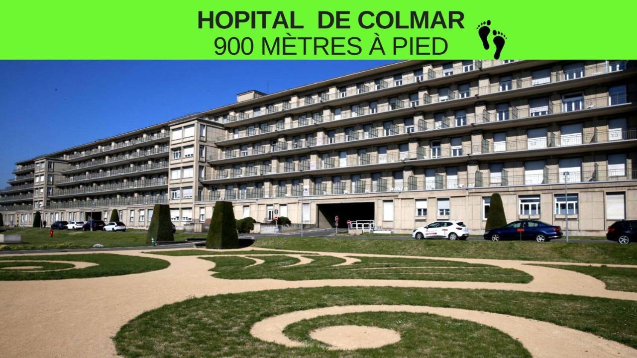 Апартаменти Colmar - La Cigogne - Balcon - Vue Degagee - Netflix - Wifi Fibre - Parking Gratuit - Quartier Populaire Екстер'єр фото