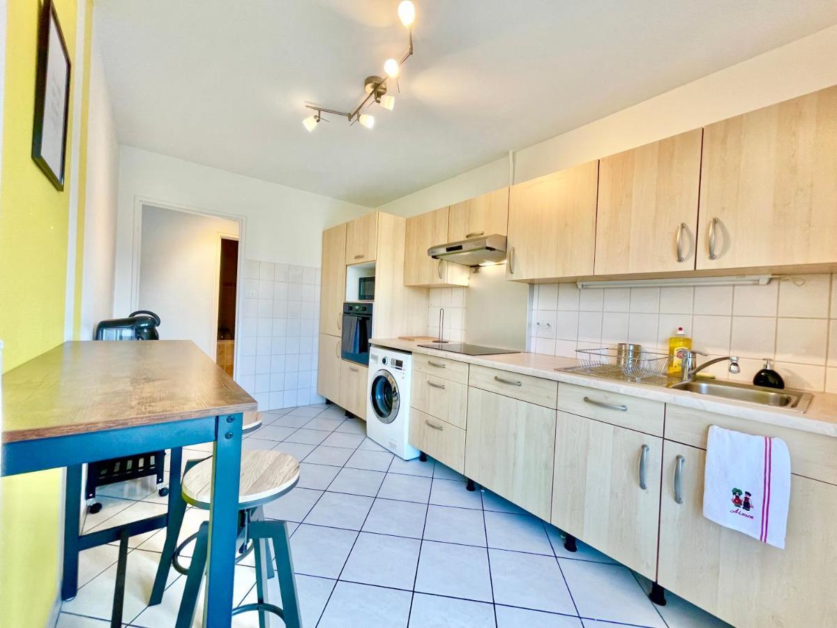 Апартаменти Colmar - La Cigogne - Balcon - Vue Degagee - Netflix - Wifi Fibre - Parking Gratuit - Quartier Populaire Екстер'єр фото
